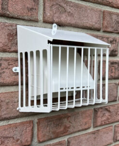 dryer vent metal bird guard box