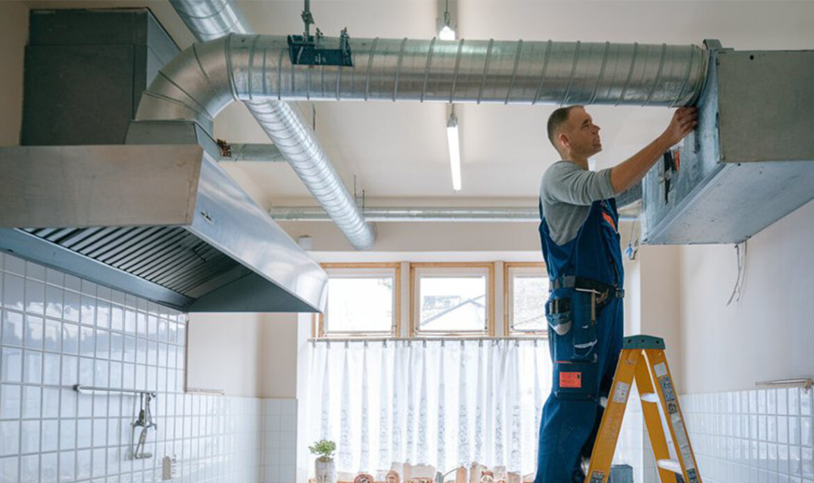 kitchen exhaust installation